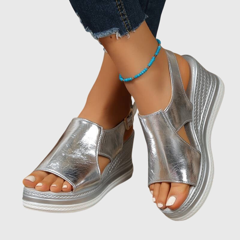 Veronica | Comfort Wedge Sandals