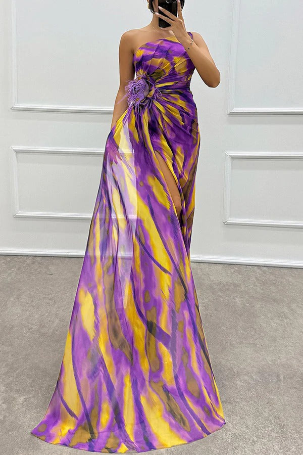 Lorna™ | Vibrant Draped Dress