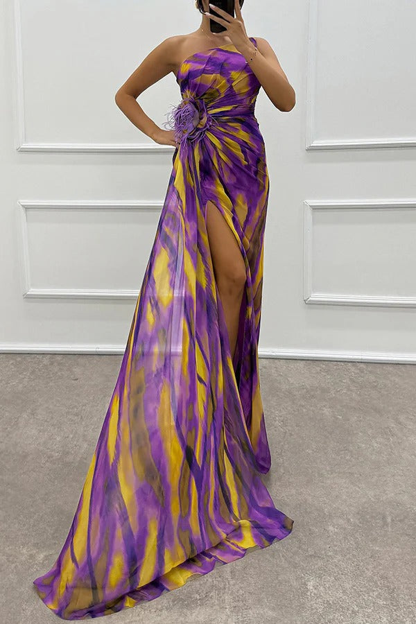 Lorna™ | Vibrant Draped Dress