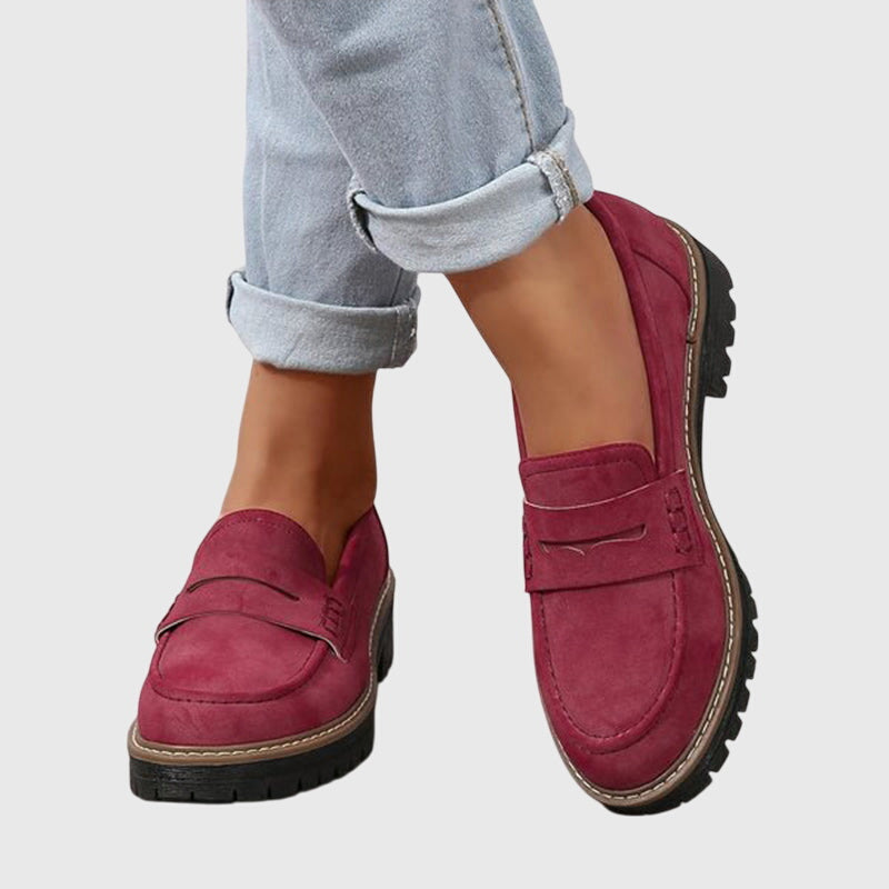 Harper | Classic Platform Loafers