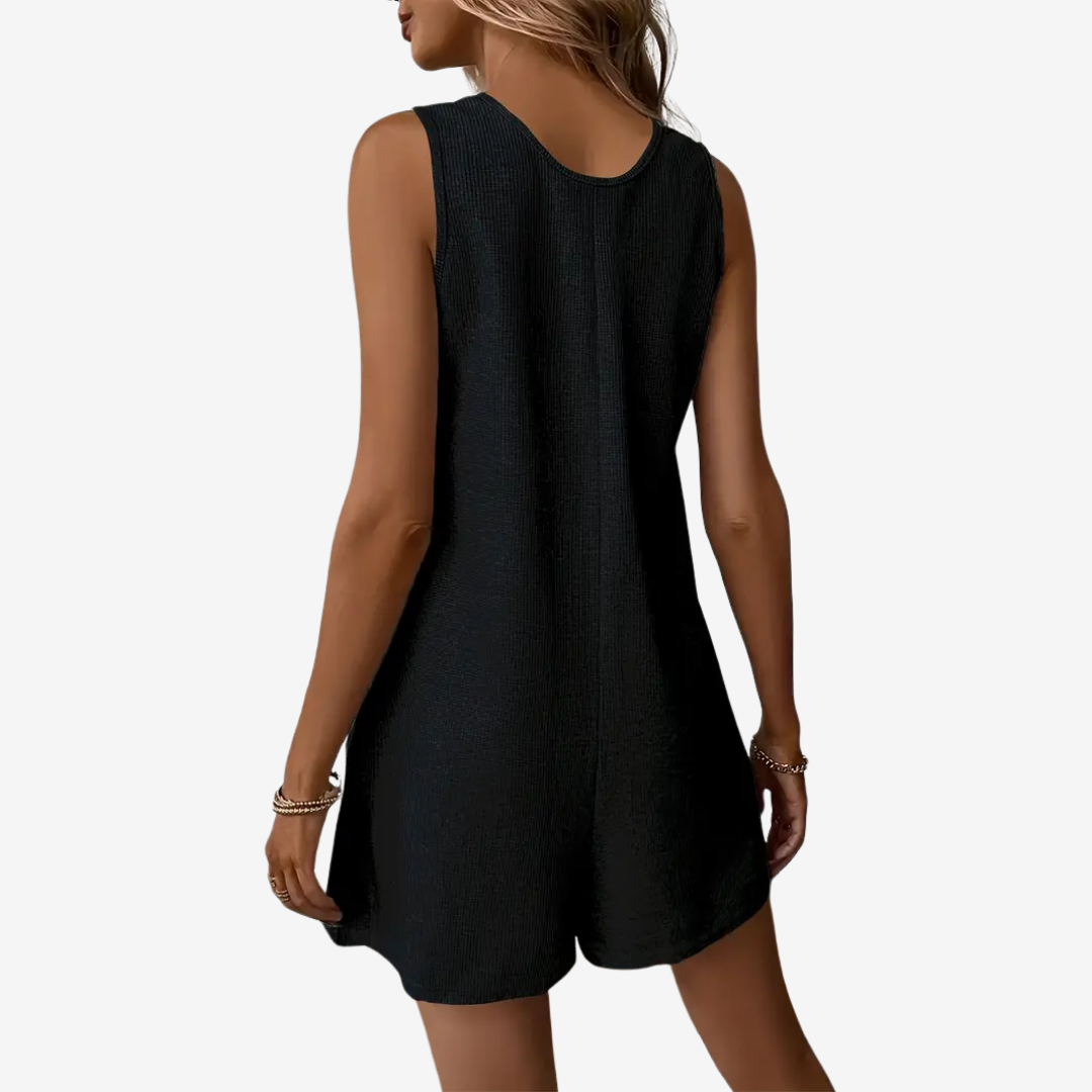 Anellee™ Button-Front Jumpsuit