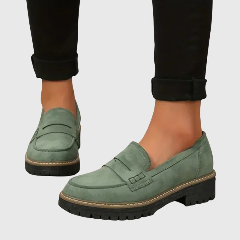 Harper | Classic Platform Loafers