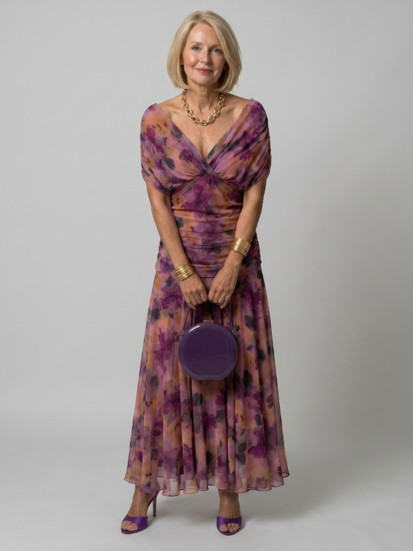Calen™ | Flow Midi Dress