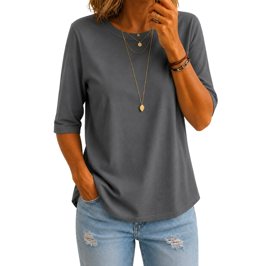 Sophie | 3/4 Sleeve Everyday Top