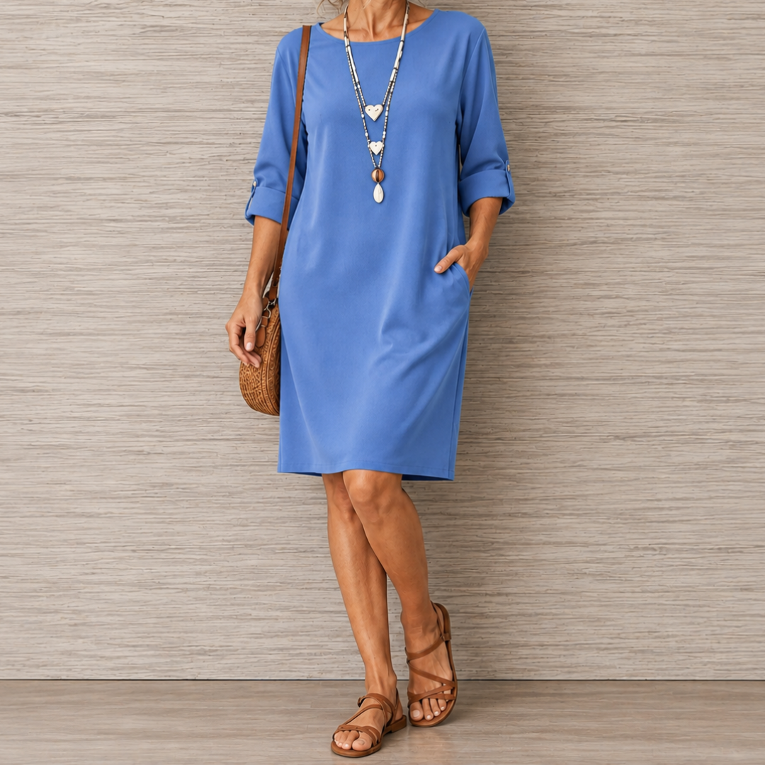 Leanne | Tummy-Skimming Relaxed Dress