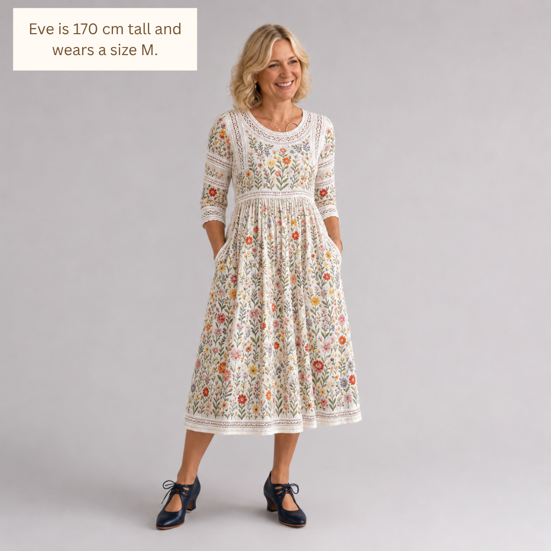 Grace | Wildflower Midi Dress