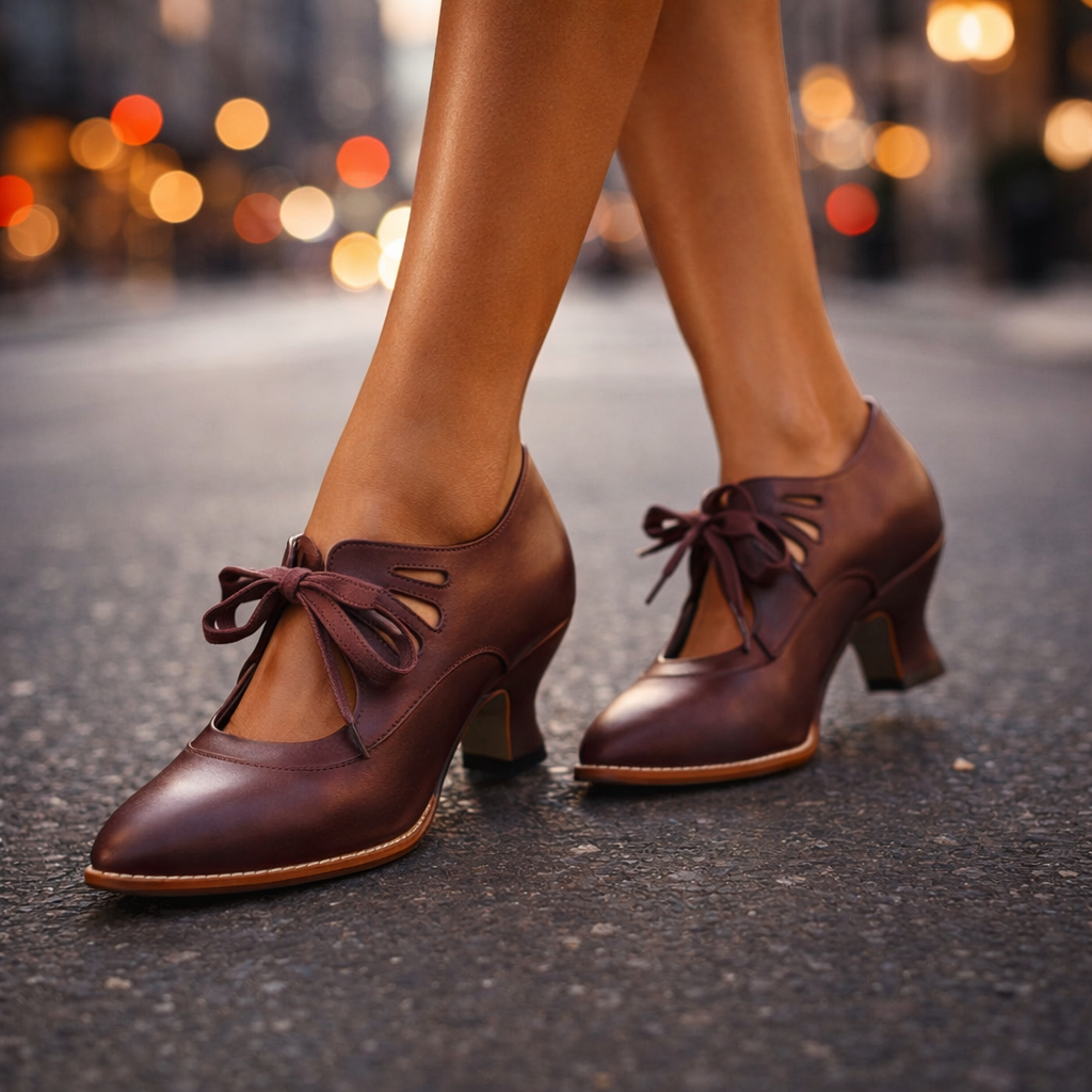 Margot | Lace-Up Heels