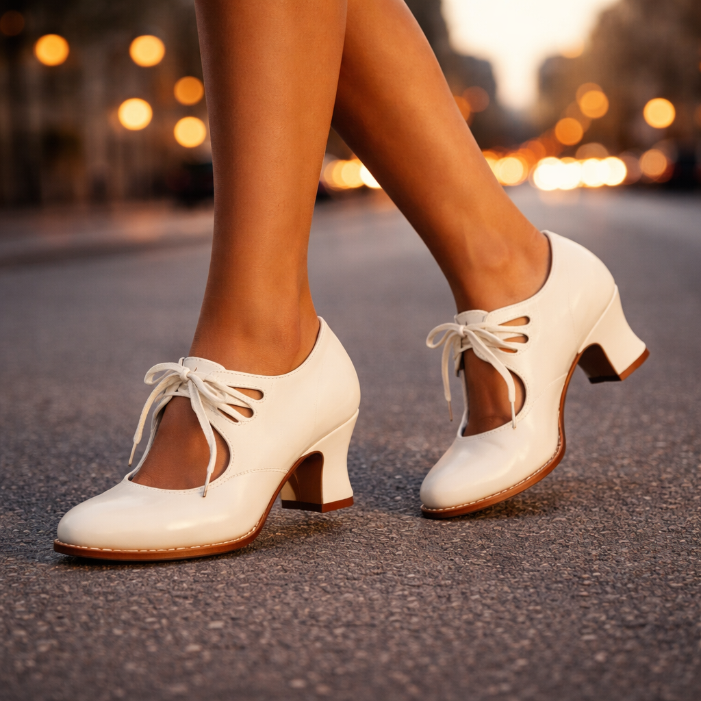 Margot | Lace-Up Heels