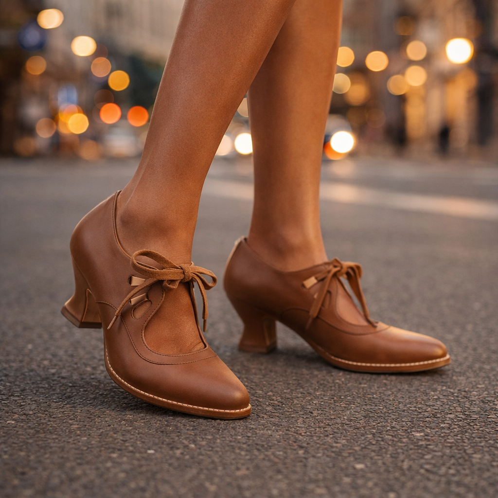 Margot | Lace-Up Heels