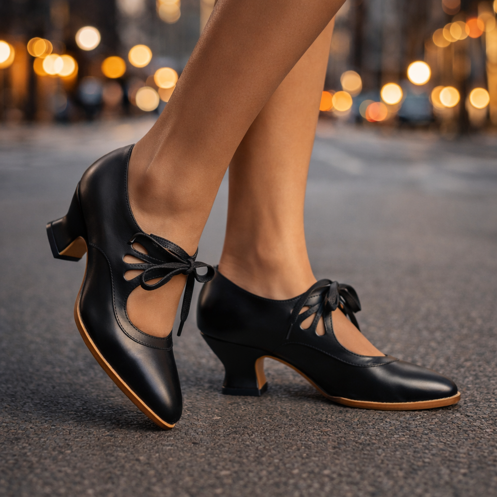 Margot | Lace-Up Heels