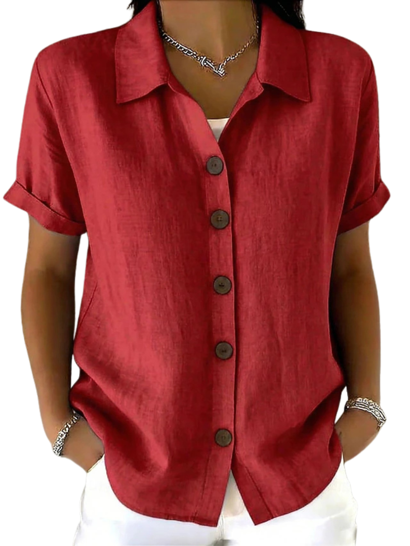 Molly | Relaxed Button-Up Shirt