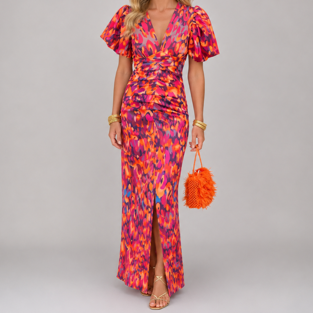 Sienna | Printed Maxi Dress
