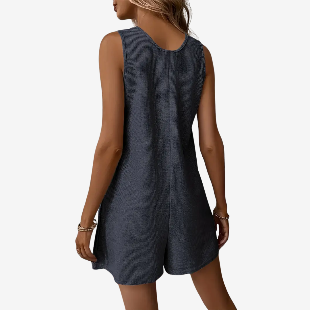 Anellee™ Button-Front Jumpsuit