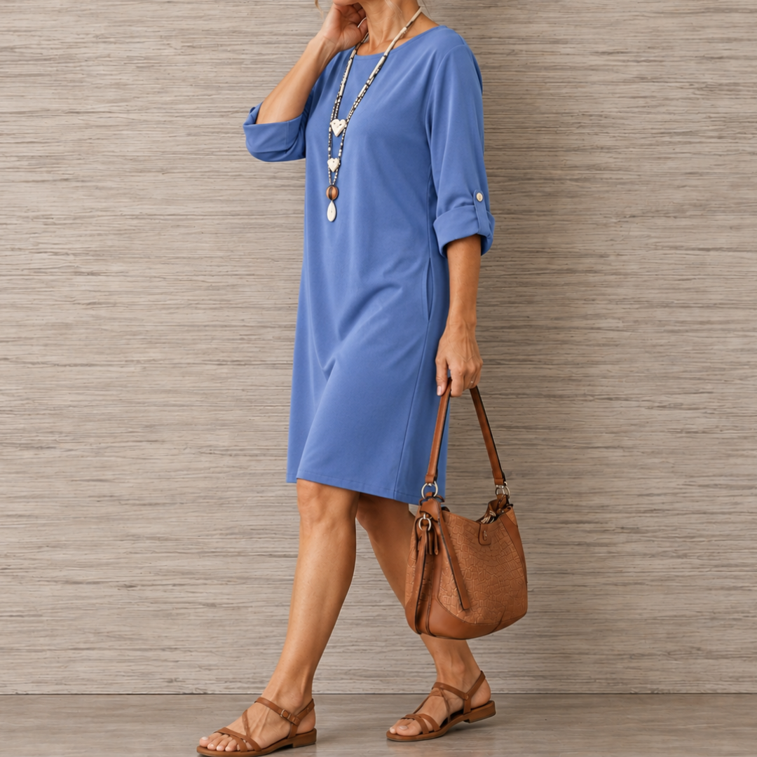 Leanne | Tummy-Skimming Relaxed Dress