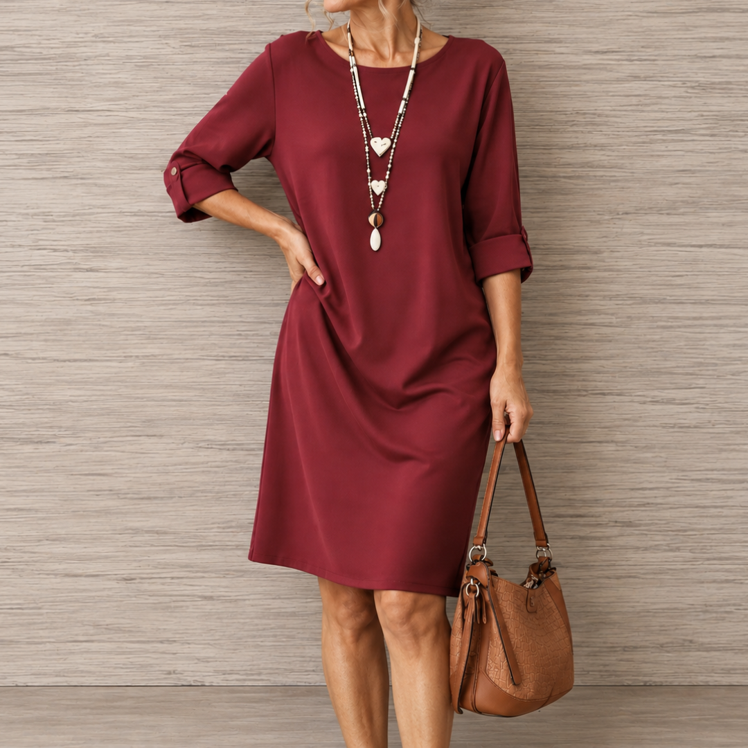 Leanne | Tummy-Skimming Relaxed Dress