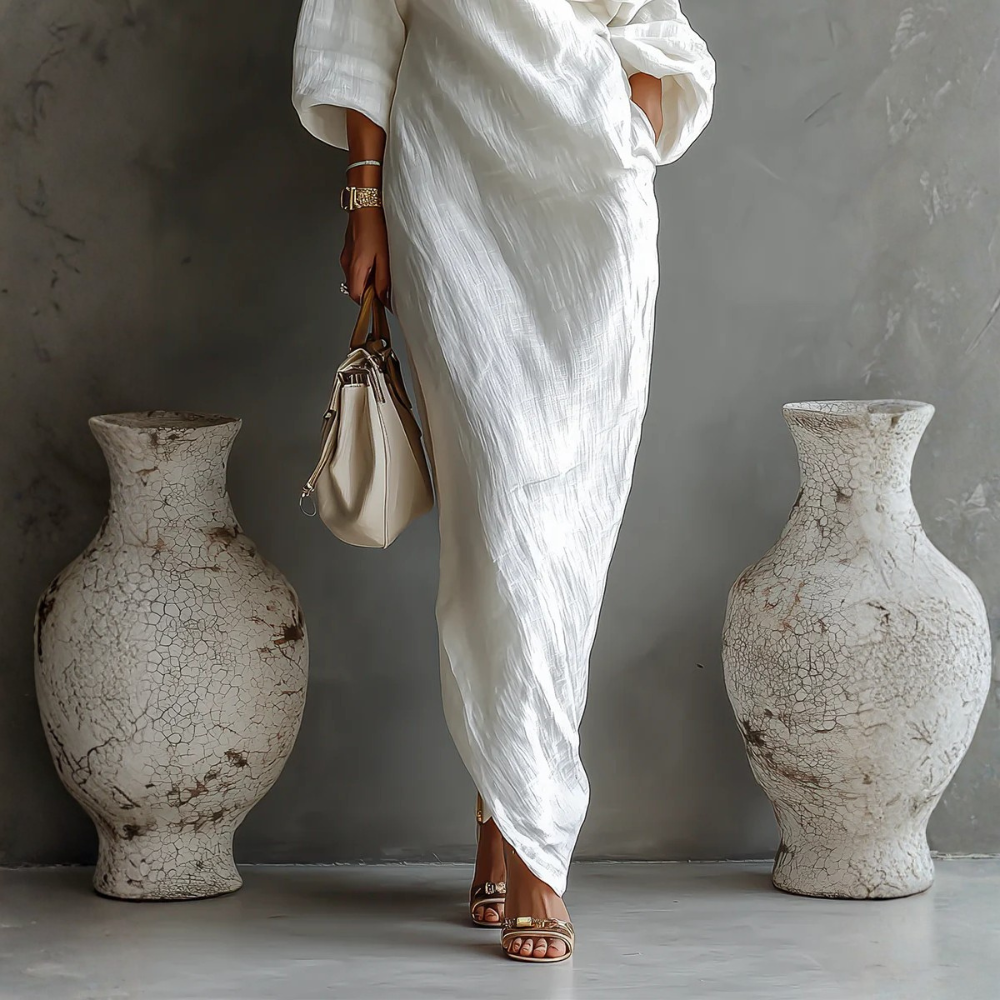Isla | One-Shoulder Maxi Dress