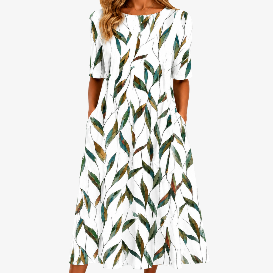 Willow Meadow | Midi Spring Dress