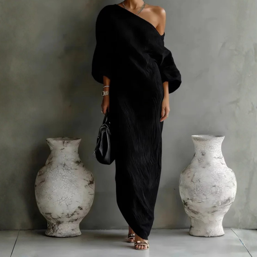 Isla | One-Shoulder Maxi Dress