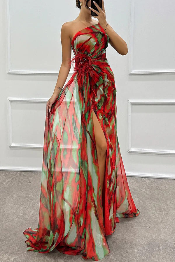 Lorna™ | Vibrant Draped Dress