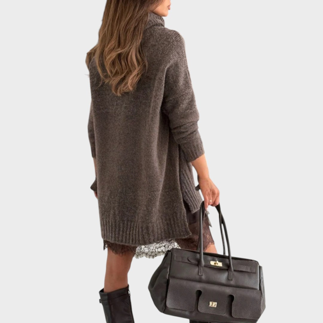 Phoebe | Knit & Lace Dress Set