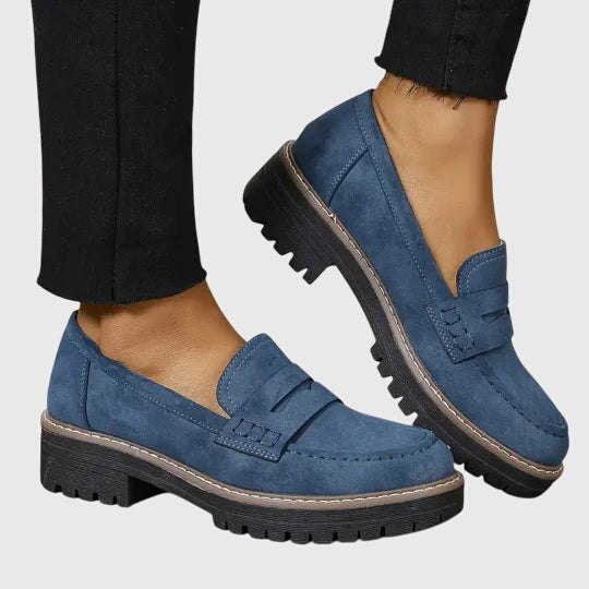 Harper | Classic Platform Loafers