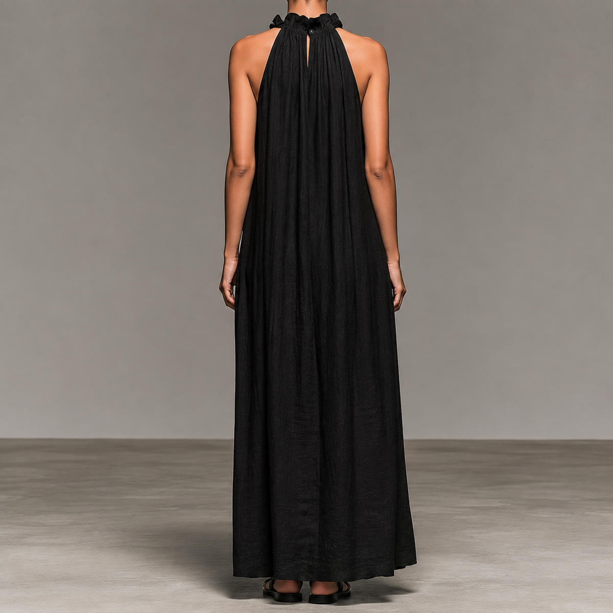 Mia | Ruffle Maxi Dress