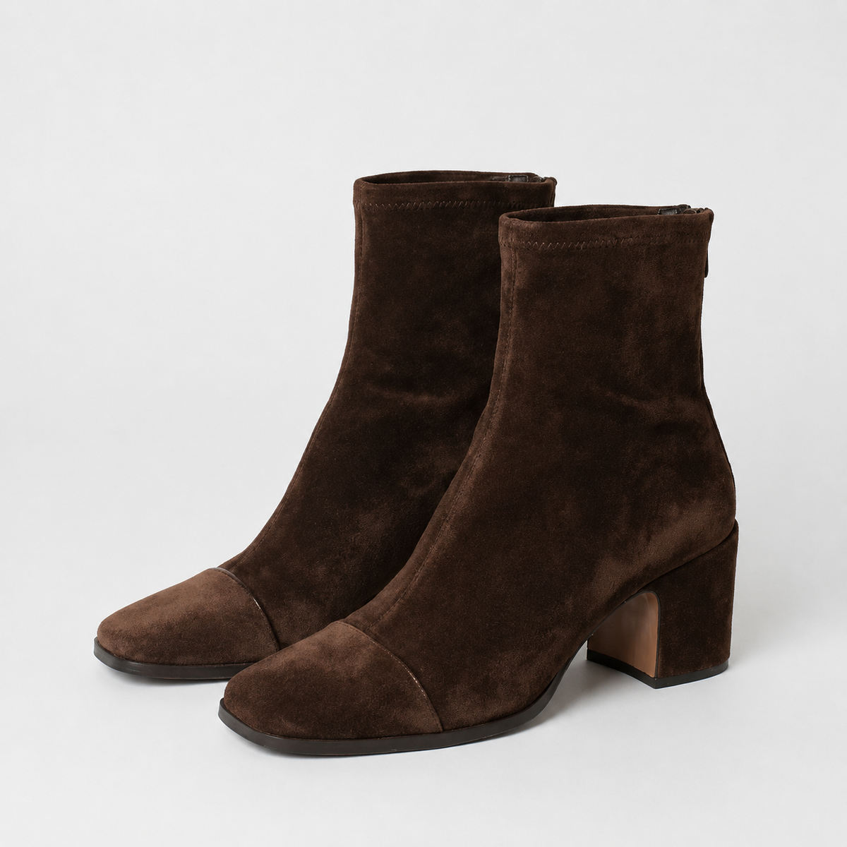 Elodie | Suede-Look Ankle Boots
