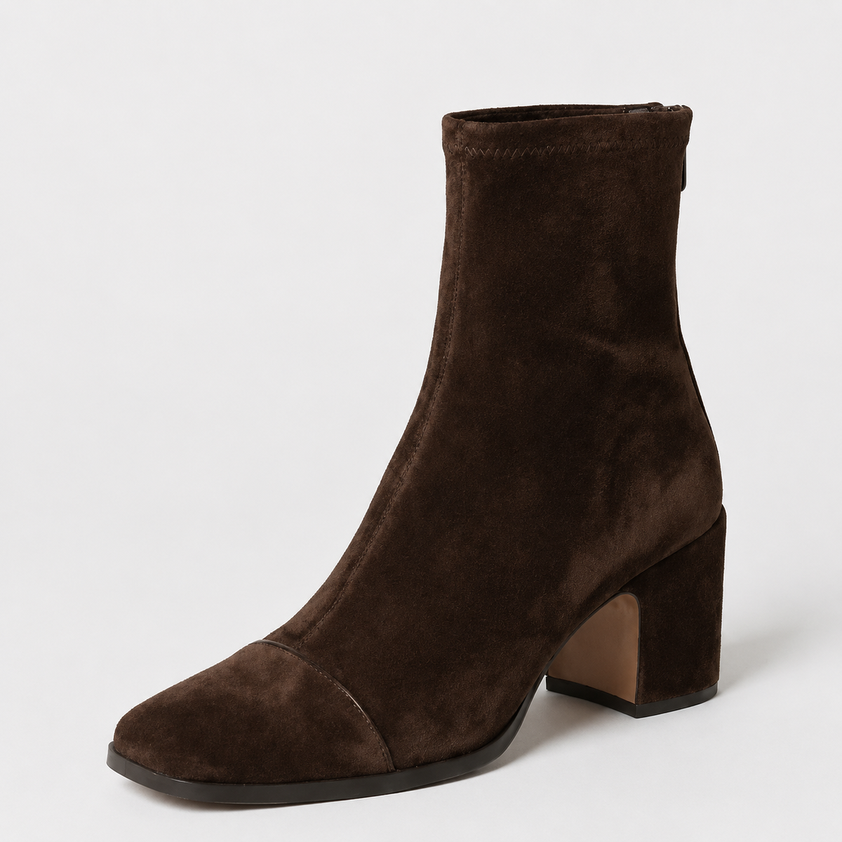 Elodie | Suede-Look Ankle Boots