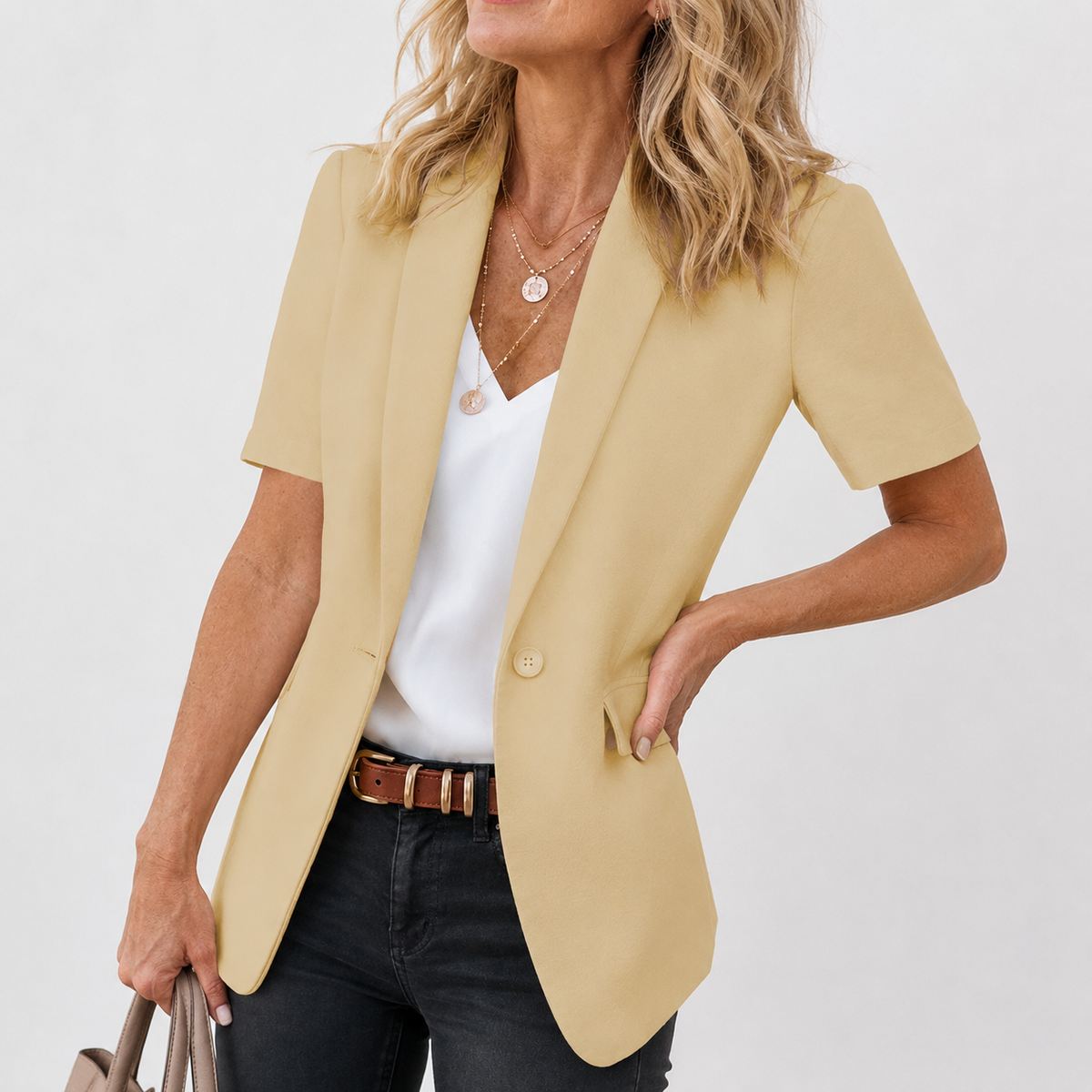 Lisanne | Short Sleeve Blazer