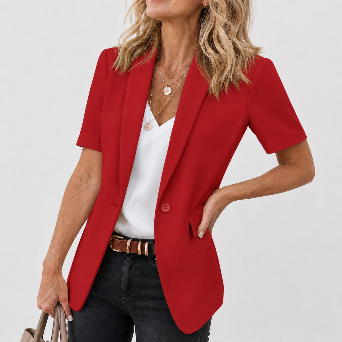 Lisanne | Short Sleeve Blazer