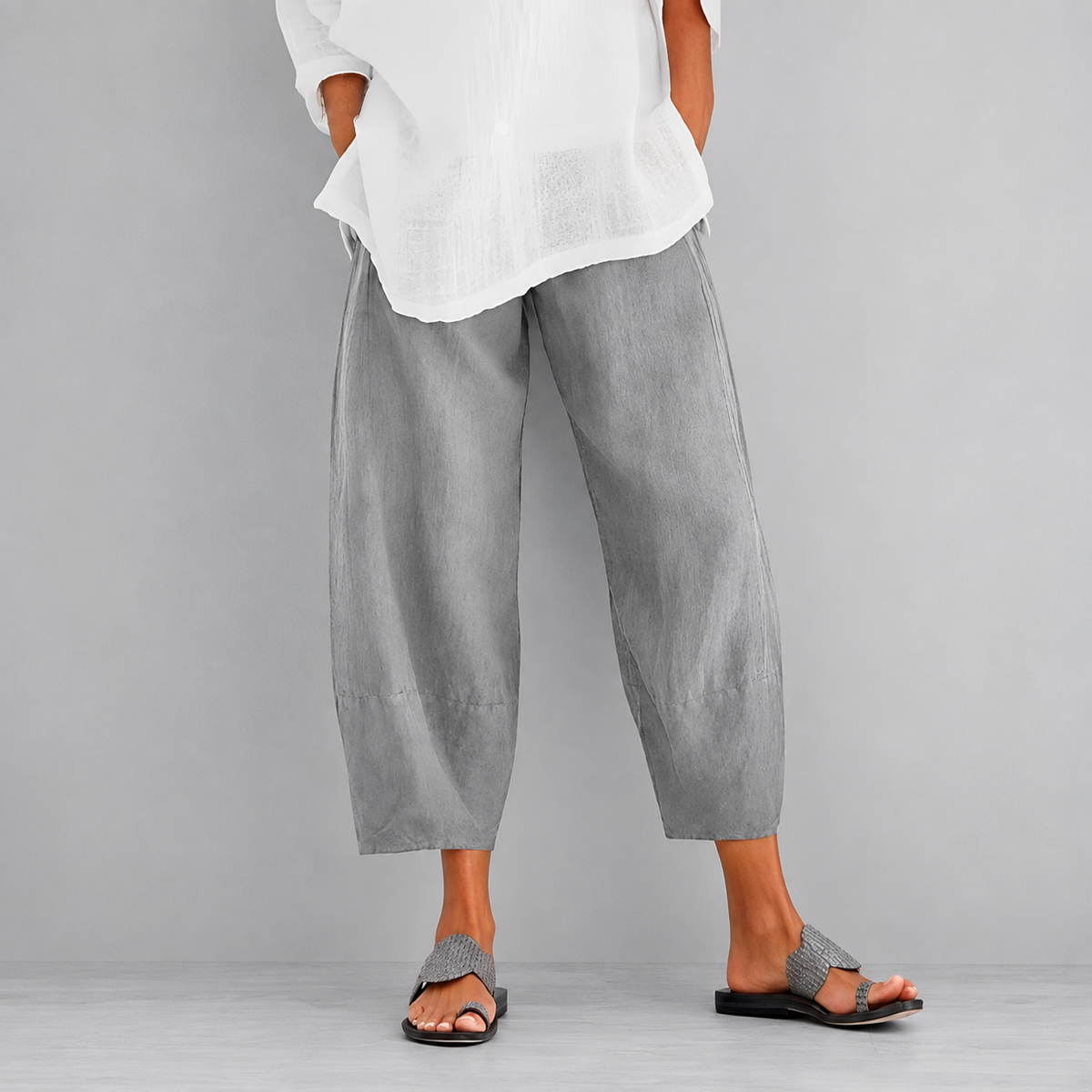 Maddie | Relaxed Barrel Pants
