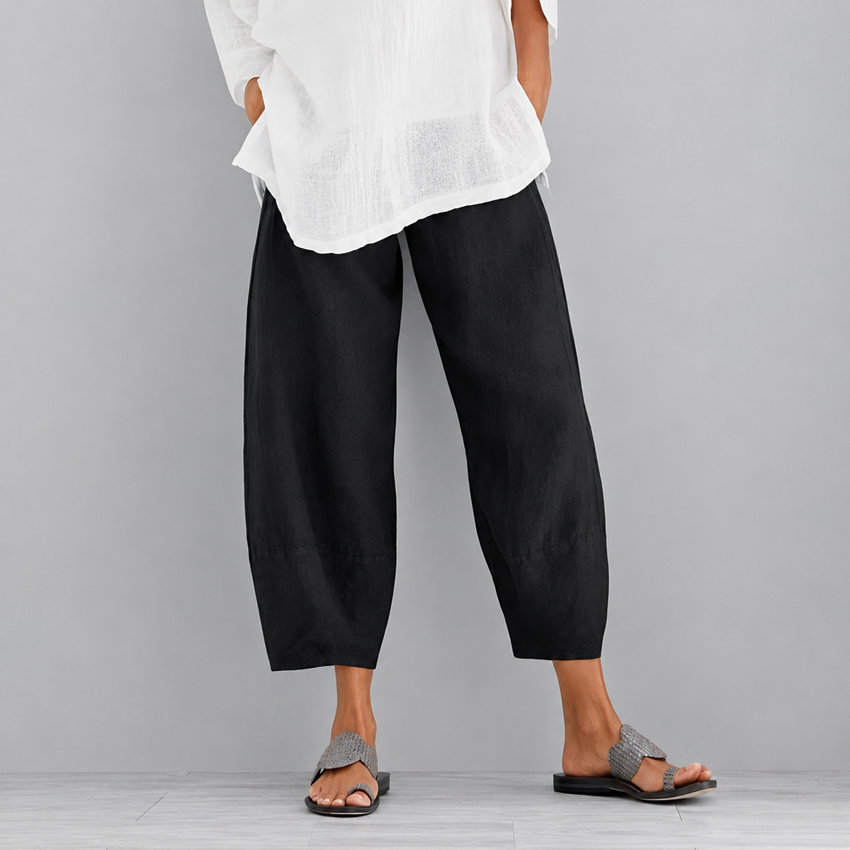 Maddie | Relaxed Barrel Pants