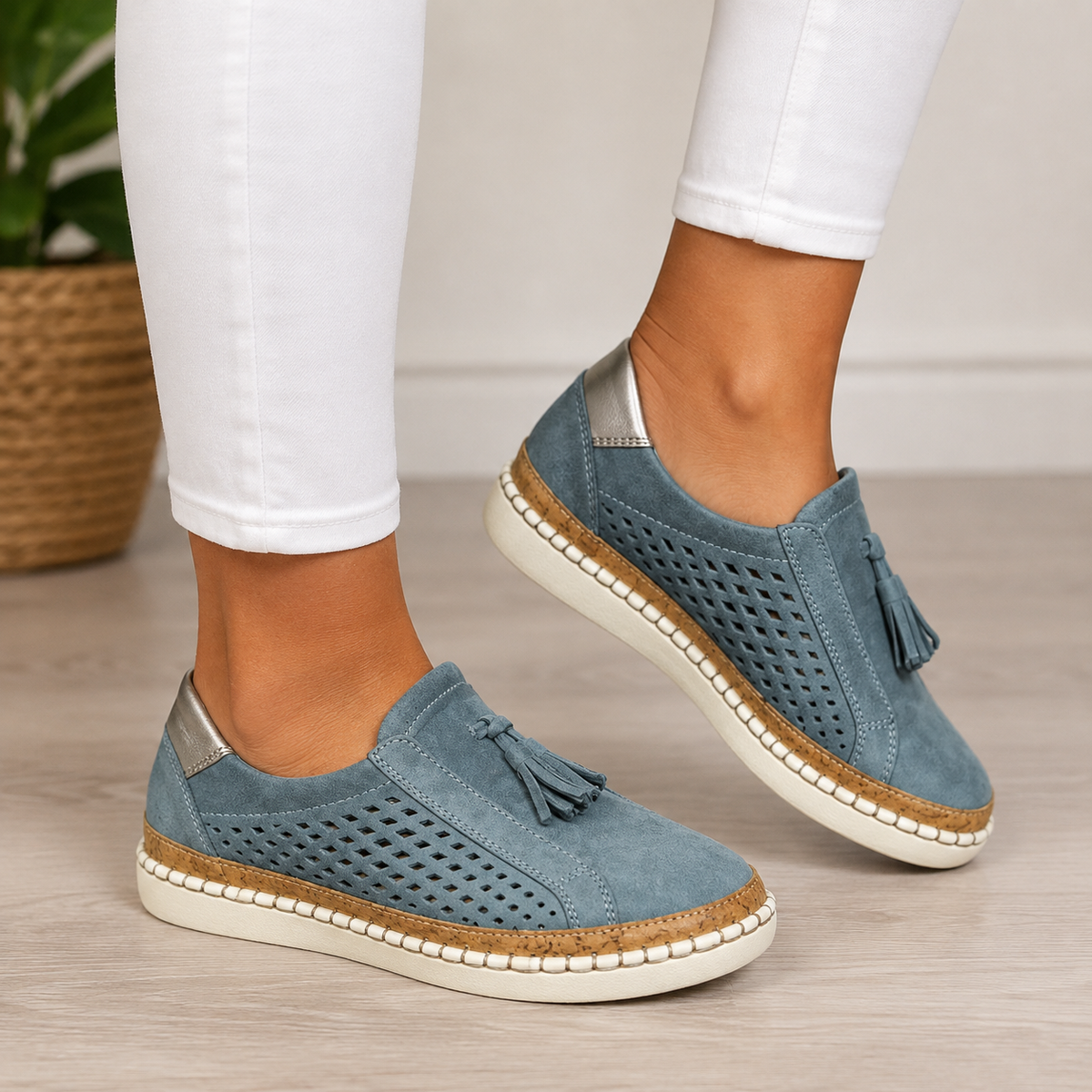 Sophie | Perforated Comfort Loafers