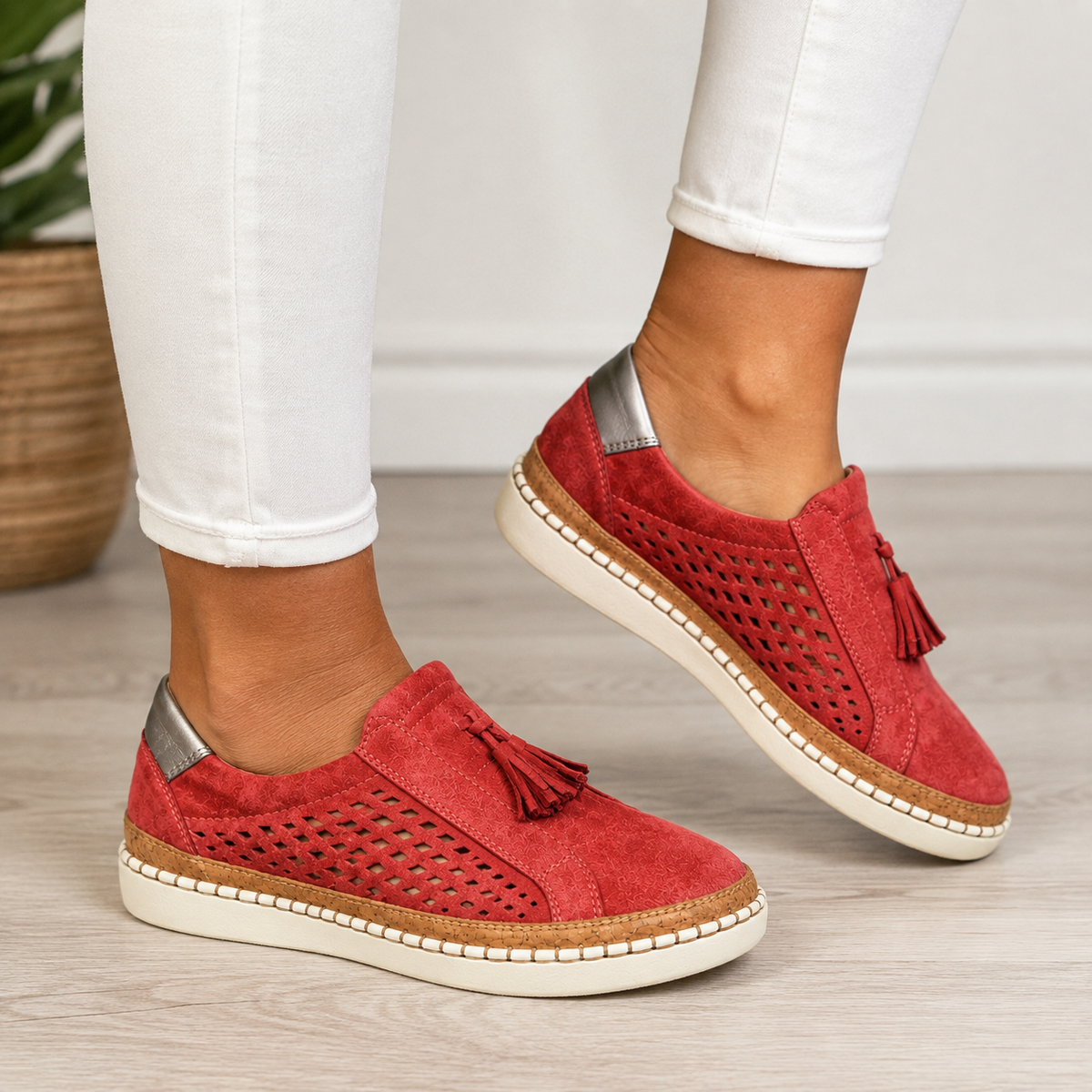 Sophie | Perforated Comfort Loafers