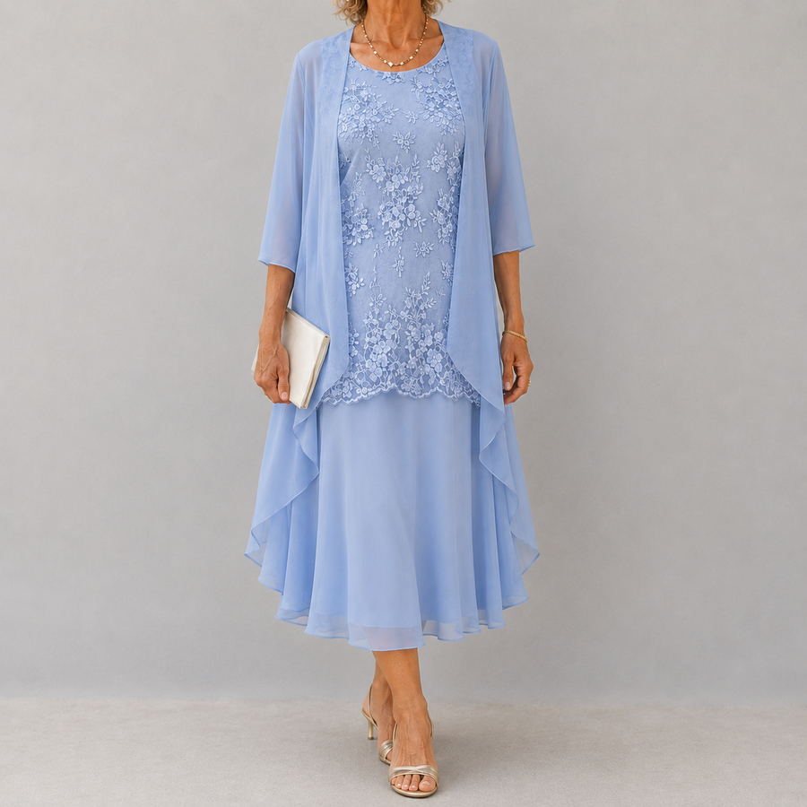 Eliza | Chiffon Dress Set