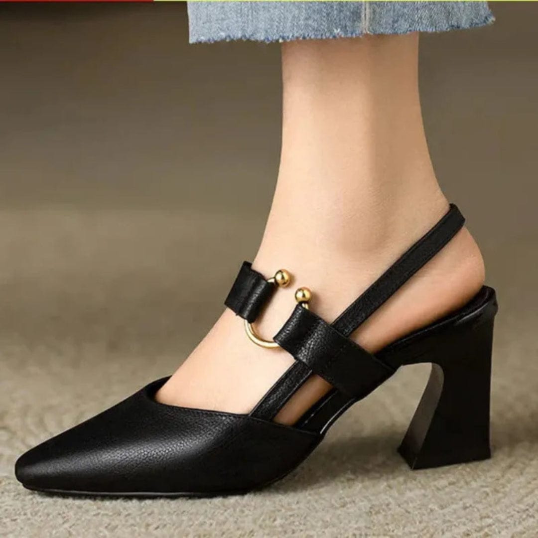 Sophie | Slingback Comfort Heels
