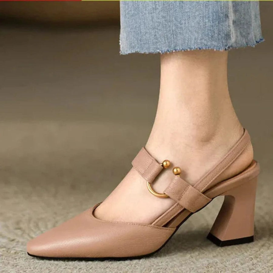 Sophie | Slingback Comfort Heels