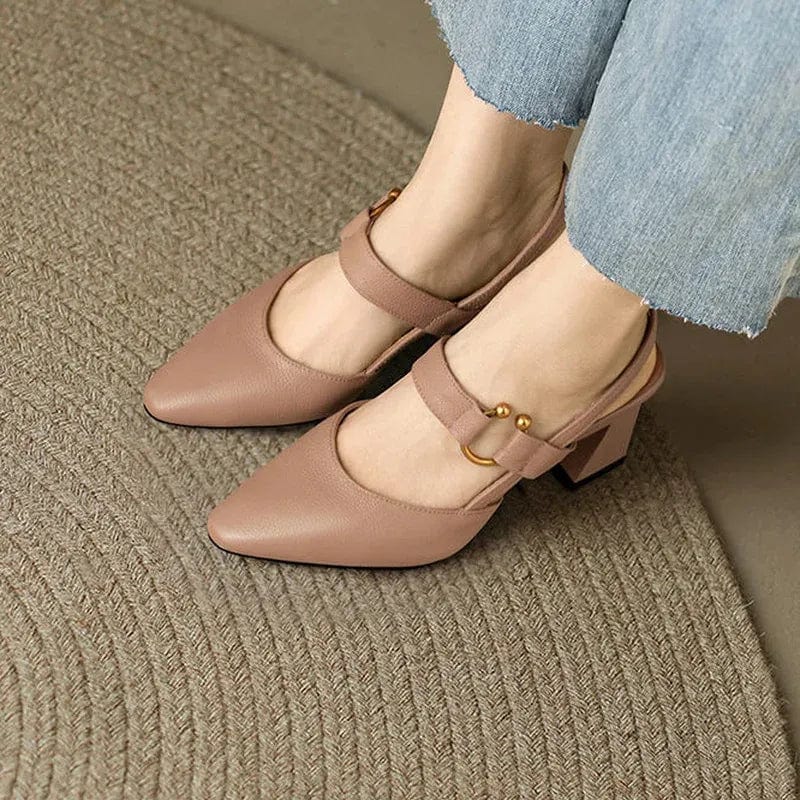 Sophie | Slingback Comfort Heels