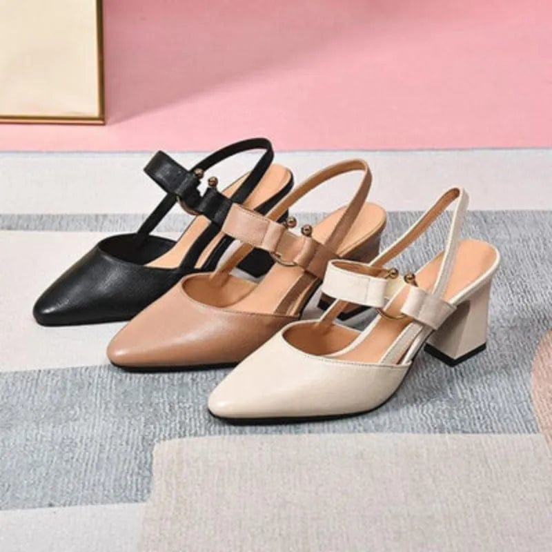 Sophie | Slingback Comfort Heels