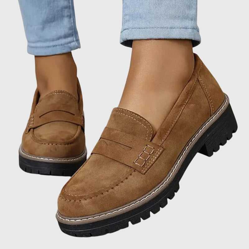 Harper | Classic Platform Loafers