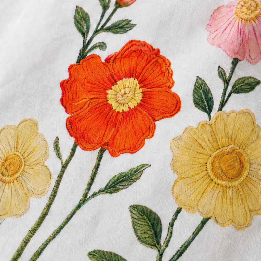 Lunabloom | Floral Embroidered Blouse