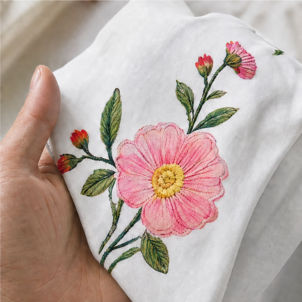 Lunabloom | Floral Embroidered Blouse
