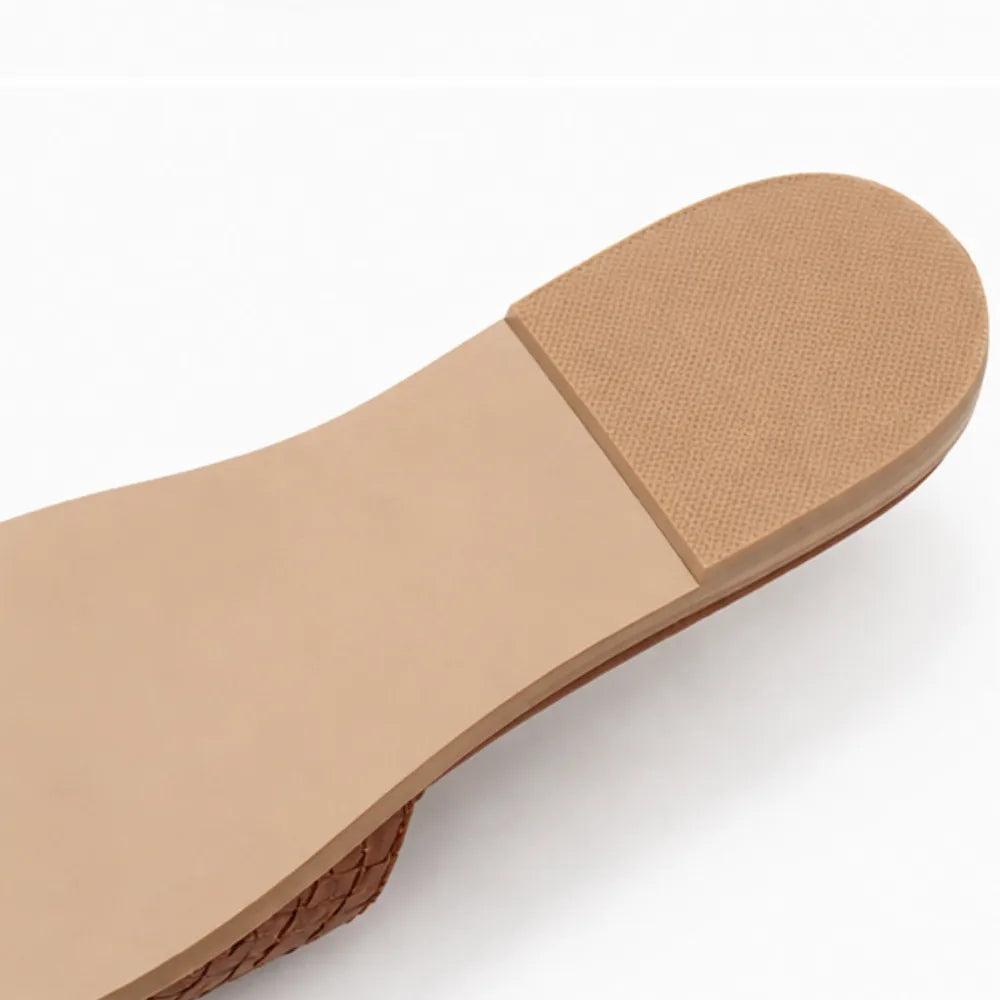 Sienna | Woven Slingback Flats