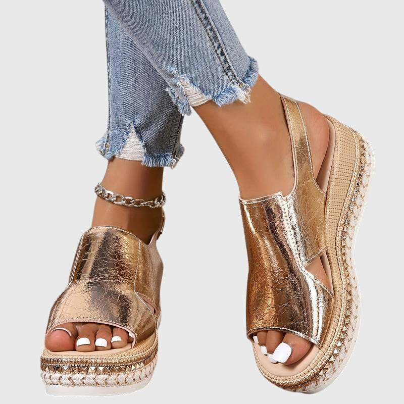 Veronica | Comfort Wedge Sandals