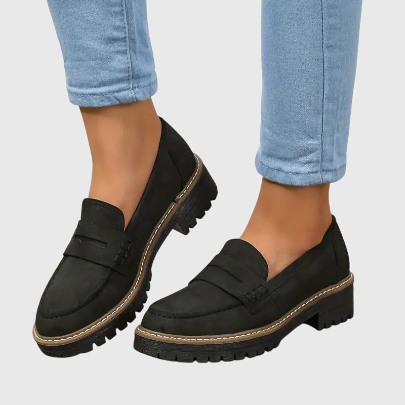 Harper | Classic Platform Loafers