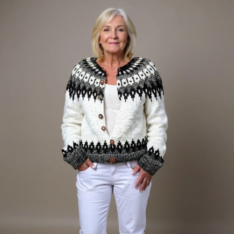 Ava | Vintage Icelandic Cardigan