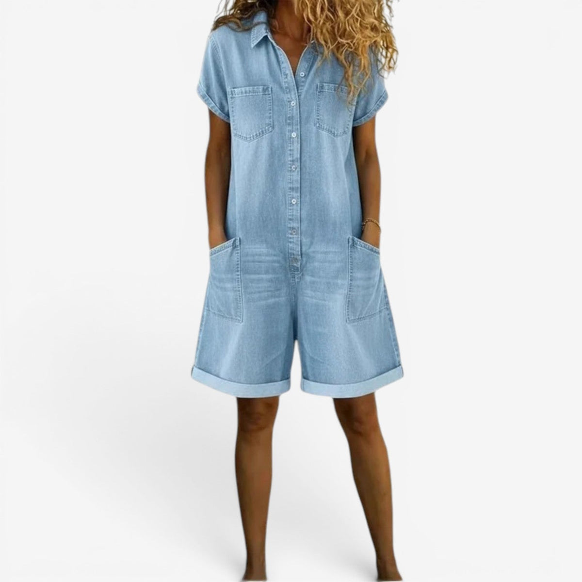 Isabella™ Denim Playsuit