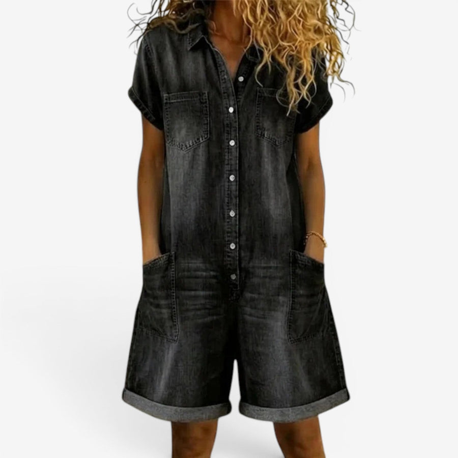 Isabella™ Denim Playsuit