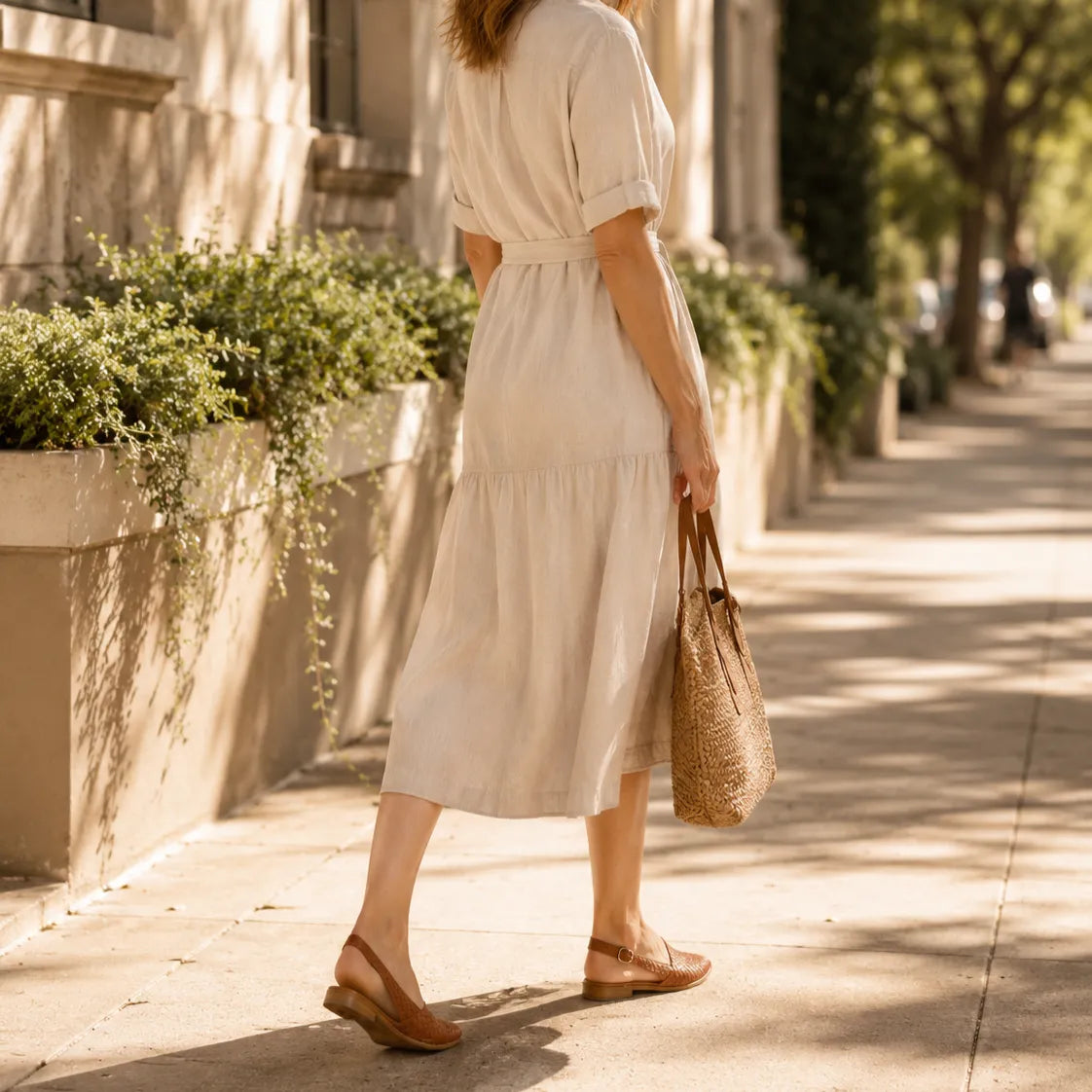 Sienna | Woven Slingback Flats