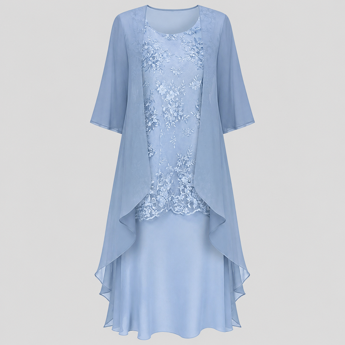 Eliza | Chiffon Dress Set